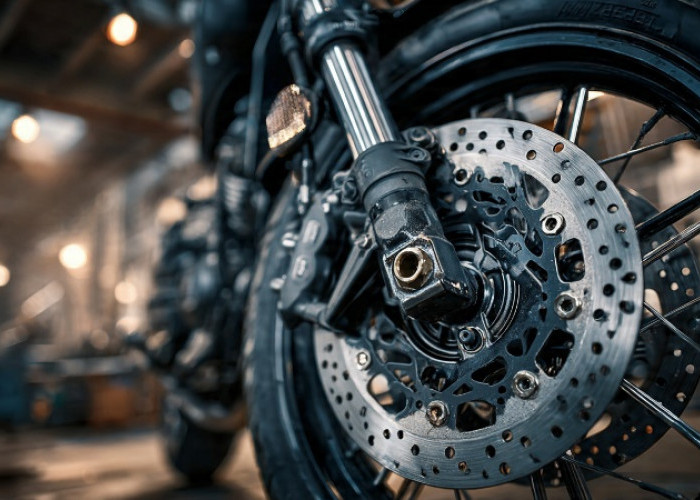 Rem Depan Motor Keras? Ini Penyebabnya 
