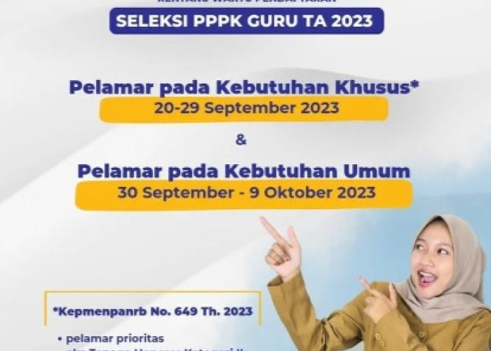 Seleksi Kompetensi Guru PPPK 2023, Cek Kebutuhan Umum dan Khususnya di Sini!