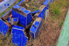 Makam-Makam di TPU Desa Embong Ijuk Porak-Poranda, Warga Minta Pemdes Turun Tangan