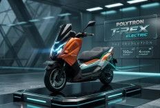 Kendaraan Polytron T-Rex 2026 Resmi Dikenalkan, Skuter Listrik 120 Km Pengisian Cepat Siap Mengubah Pasar 