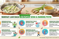 Sehat Alami, Ini Manfaat Rebusan Serai dan Bawang Putih!