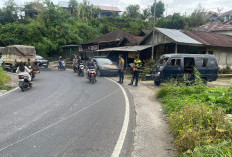 Elak Motor Ditingkungan Tajam Daspetah, Sopir Angkut Pelajar Luka Ringan!