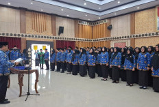 188 PNS Bengkulu Resmi Dilantik, Khairil Anwar Tekankan Disiplinan dan Profesionalisme