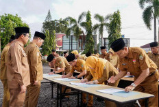 ASN Dinkes Bengkulu Teken Komitmen Anti Pungli 