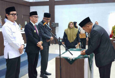 Bupati Kepahiang Lantik Sekda dan Jajaran Bapperida, Tekankan Percepatan Inovasi Daerah