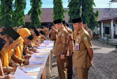 Optimalkan Integritas, ASN Dinas Dikbud Provinsi Bengkulu Teken Ikrar Anti Pungli dan Gratifikasi 