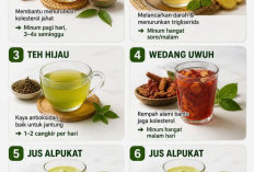 Bisa Dibuat di Rumah: Ini 5 Minuman Alami Penurun Kolesterol 