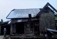 Rumah Warga Sosokan Taba Hangus Dilalap Si Jago Merah, Kerugian Ditaksir Tembus Rp100 Juta