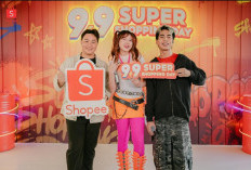 “Kasih Aba-Aba 2.0” Naykilla dan Tenxi Curi Perhatian di Shopee 9.9 Super Shopping Day