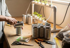 Estetik dan Ramah Lingkungan, Begini Cara Memanfaatkan Kaleng Bekas untuk Hidroponik Rumahan