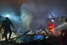 6 Rumah di Rejang Lebong Ludes Terbakar, Kerugian Capai Rp600 Juta