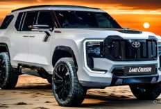 Toyota Land Cruiser 250 Terbaru: Lampu Depan Bulat Kental Gaya Retro