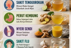 Sakit Sedikit Jangan Buru-buru Minum Obat: 6 Ramuan Dapur yang Bisa Jadi Pertolongan Pertama  