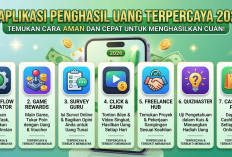 Gunakan 7 Aplikasi Penghasil Uang Terpercaya 2026, Begini Cara Mendapatkan Saldo DANA Rp500