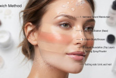 Teknik Riasan Anti Longsor dan Awet, Ini Makeup Metode Sandwich