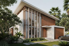 Inspirasi Desain Hunian Kontenporer, 3 Gambar Rumah Minimalis Atap Sandar Modern