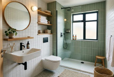 Cocok untuk Rumah Minimalis, 4 Tips Desain Kamar Mandi Kecil