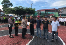 Lumpuhkan Pelaku Begal, Warga Sindang Jati Diganjar Penghargaan Kapolres Rejang Lebong