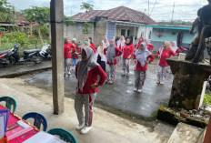 PKK Desa Pungguk Beringang Galakan Senam Jantung Sehat Bersama Lansia 