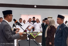 Bupati Kepahiang Lantik 2 Pejabat Eselon II, Ir. Nyayu Bergeser!