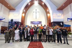 Pastikan Ibadah Natal Aman, Wabup Kepahiang dan Forkompimda Tinjau Gereja
