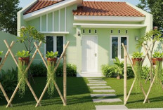 Inspirasi Hunian Asri, 5 Model Pagar Bambu dengan Pot Tanaman Gantung