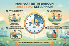 5 Manfaat Rutin Bangun Jam 4 Pagi Setiap Hari
