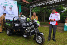 Digawangi Wabup Kepahiang, Pemkab Terima 1 Unit Armada Pengangkut Sampah Melalui Program CSR Perusahaan