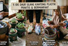 Berguna untuk Sehari-hari, 5 Ide Daur Ulang Kantong Plastik yang Praktis dan Bermanfaat