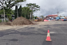 Lewat Tahun Anggaran, Proyek Revitalisasi Terminal Kepahiang yang SPH Masih Terus Berjalan