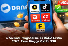Cuan Hingga Rp315.000, Ini 5 Aplikasi Penghasil Saldo DANA Gratis 2026!