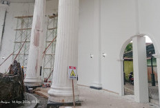​Sedot APBD Rp2,7 Miliar, Pengerjaan Rehab Kantor Bupati dan DPRD Kepahiang Action di Lapangan