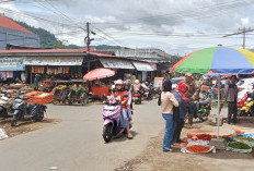 Penataan Pasar Belum Maksimal, PKL Pasar Kepahiang Belum Tertib