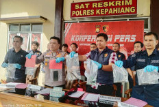 BB Belasan Paket, 2 Pengedar Sabu Asal Empat Lawang Digiring ke Balik Jeruji