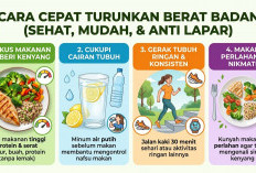 Cara Cepat Nurunin Berat Badan Anti Lapar, Sehat dan Mudah