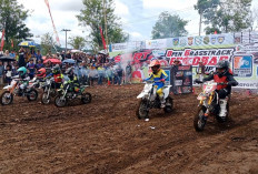 Crosser Cilik Tampil Memukau di Open Grasstrack Escobar Cup 6, Diikuti 164 Crosser se-Sumbagsel