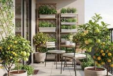 Panen Segar di Lahan Terbatas, 5 Konsep Kebun Buah Tabulampot yang Cocok untuk Rumah Type 27