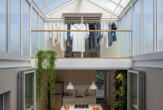 3 Model Atap Dapur Transparan Sekaligus untuk Jemuran