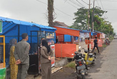 Tertibkan Lapak di Jalan Protokol, Kasatpol PP Kepahiang Pastikan Pedagang Taman Kota dan Depan Pemda Pindah