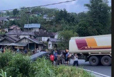 Tragis! Mobil Angkutan Pelajar Nyaris Masuk Jurang di Daspetah
