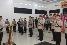 Sertijab, Sederet Perwira Jajaran Polres Kepahiang Resmi Berganti
