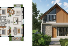 Intip Desain Denahnya, Ini 5 Model Rumah Minimalis di Desa 2 Kamar