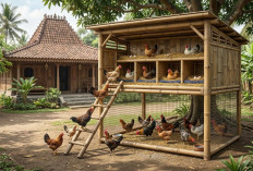 3 Model Kandang Ayam Bambu Modern Sirkulasi Udara Maksimal untuk Ternak Rumahan