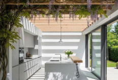 Hadirkan Inovasi Estetika Ruang, 5 Model Atap Dapur Terbuka Minimalis