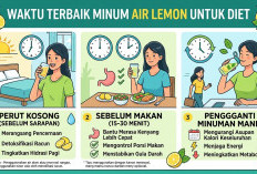 Untuk Diet, Kapan Waktu yang Tepat Minum Air Lemon?