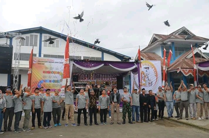 Launching Pilkada, KPU Lebong Kenalkan ‘Kan Mas’