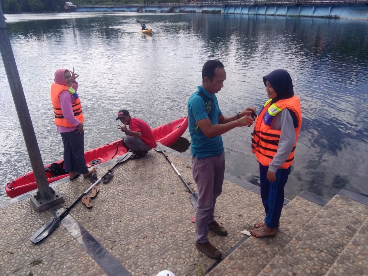 Danau Talang Kering Dijadikan Objek Wisata Kano