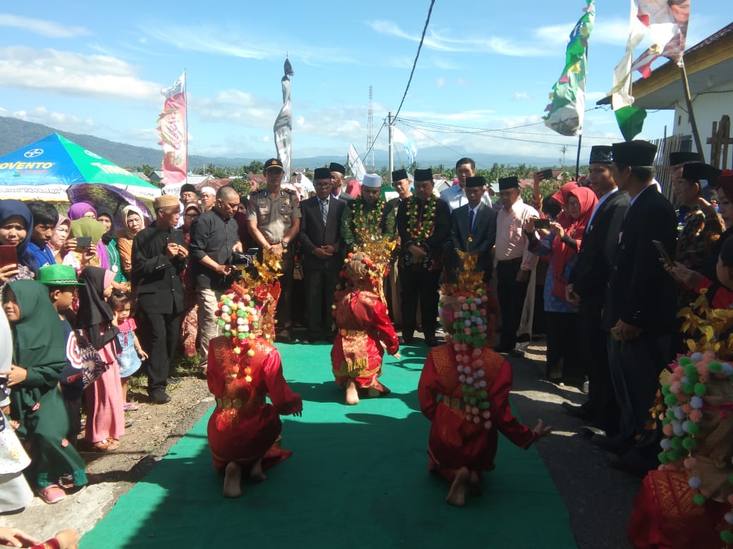 HUT Ke-15 Desa Meranti Jaya, Hadirkan Walikota Beri Tausiah