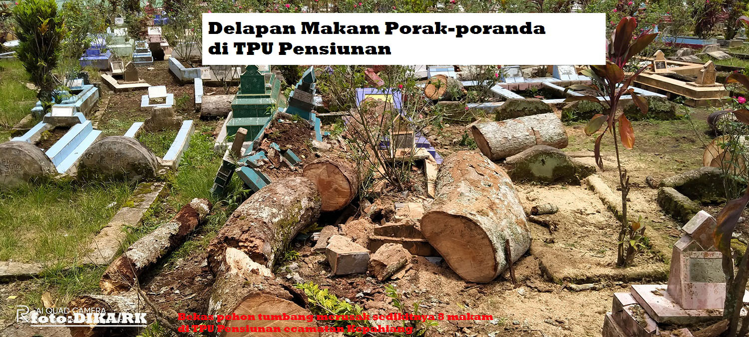 Ditimpa Pohon Durian, Kuburan di Pensiunan Berantakan