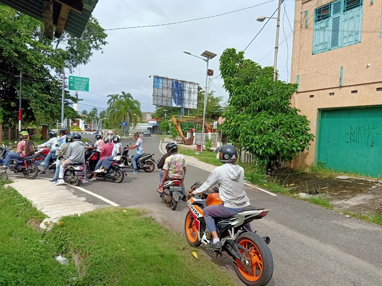 Pelajar di Kota Bengkulu Ngeyel, Tetap Konvoi Rayakan Kelulusan